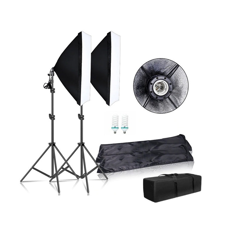 Softbox Lighting Kit Professional Photography Light Studio Kits