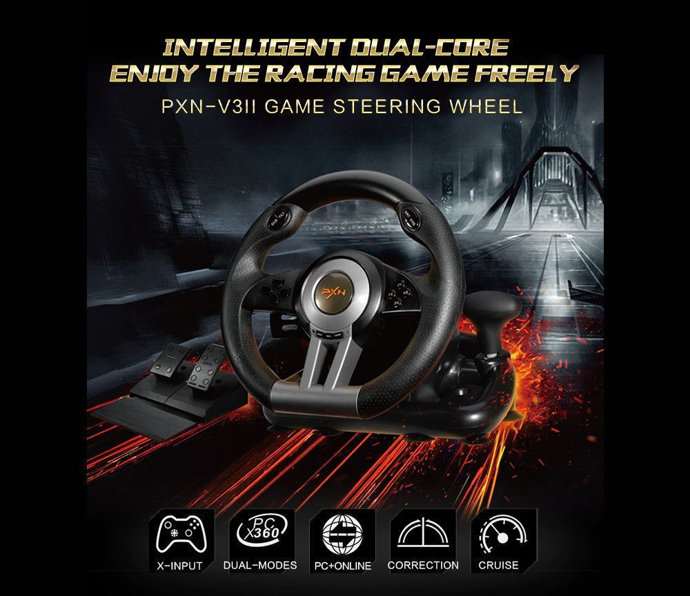 PS4 Racing Wheel Steering Wheel