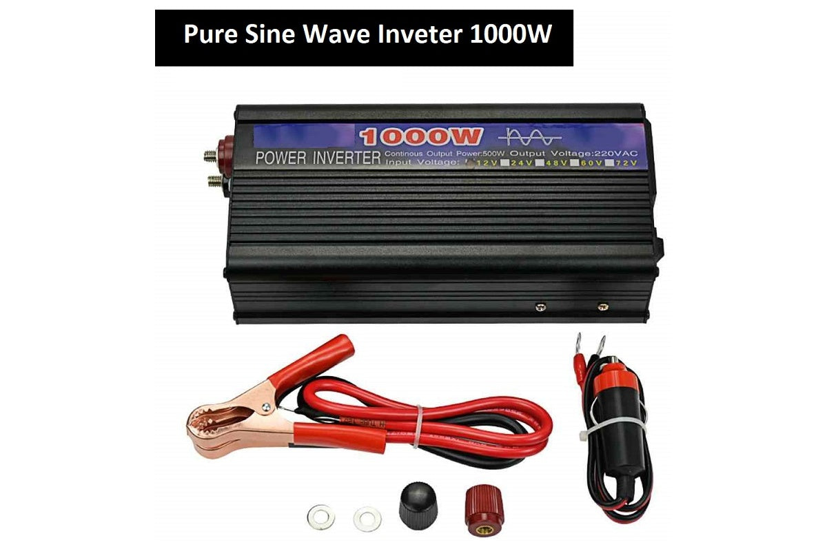 Pure Sine wave Inverter 1000W 12V