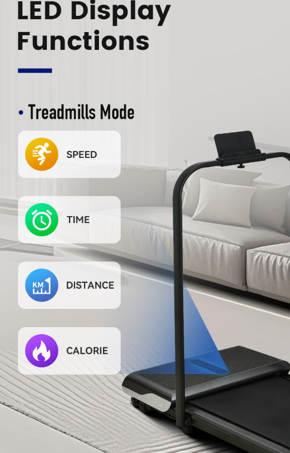 Treadmill with Vibration Plate