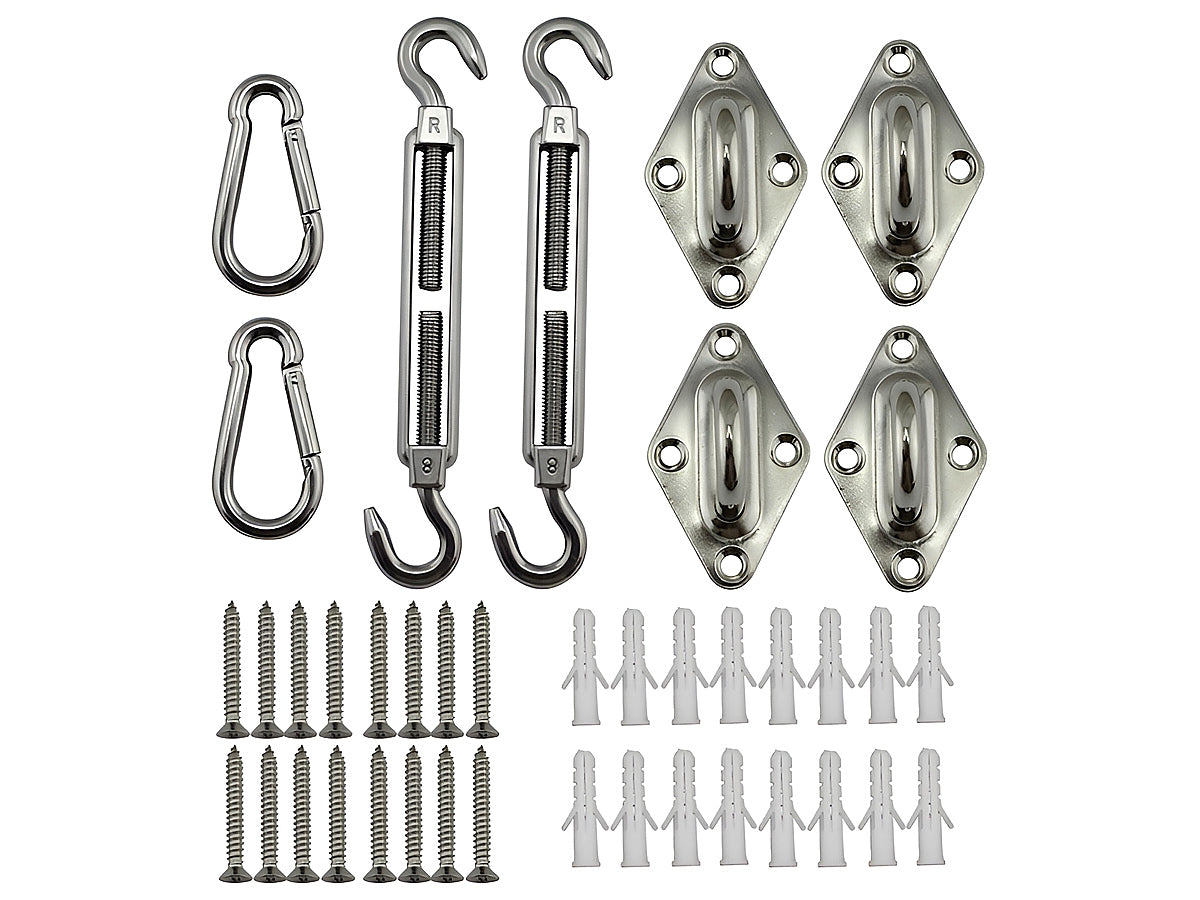 Sun Shade Sail Hardware