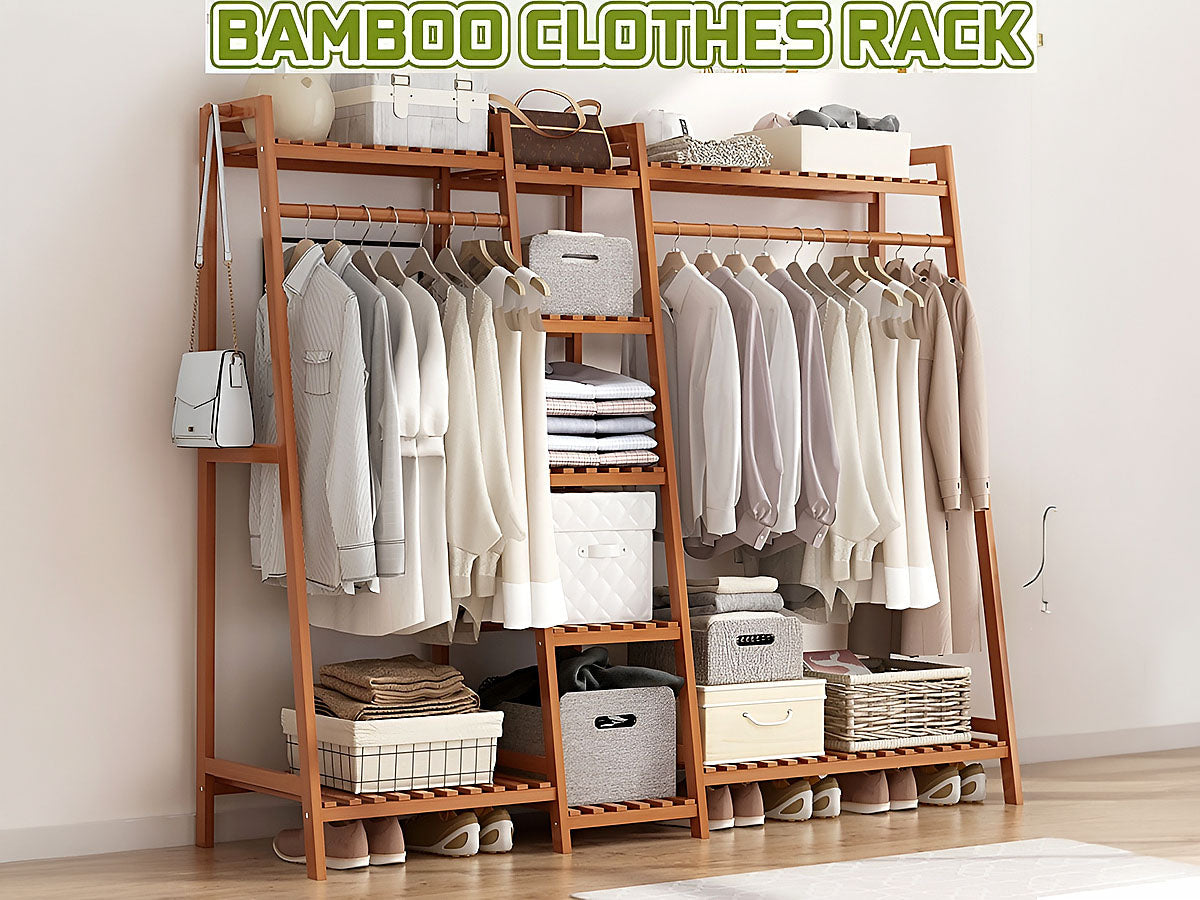 Wardrobe Organiser Garment Rack Clothes Rack