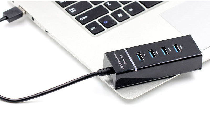 Usb Hub 4 Ports High-Speed Hubs Hi-Speed 4 Port Usb 3.0