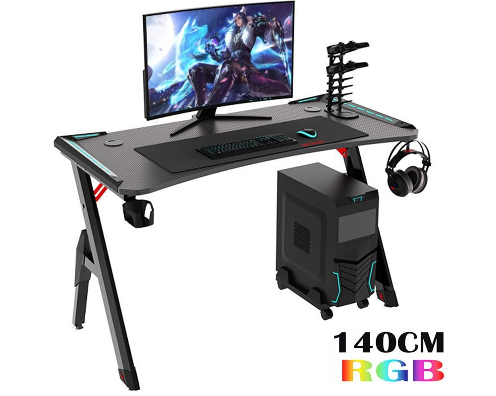 Gaming Chair With Gaming Desk Table