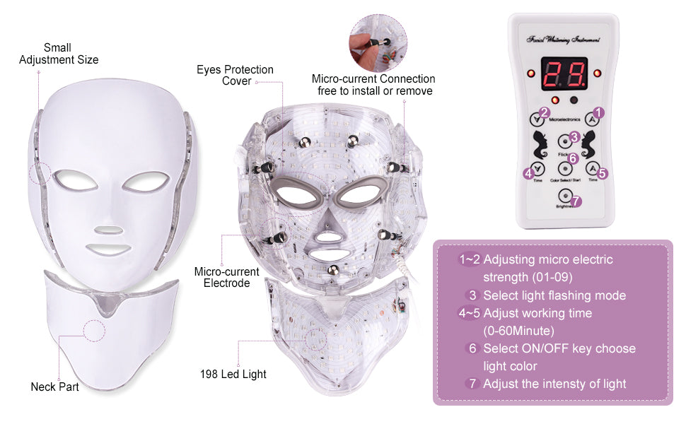 LED Light Therapy Face Mask
