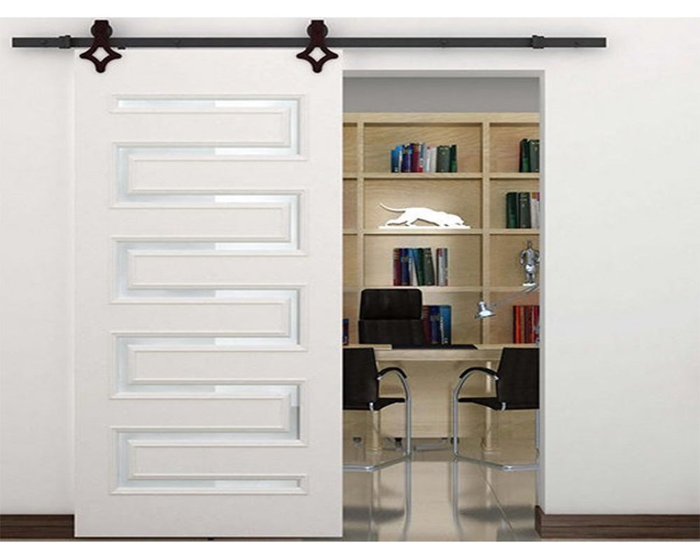 Barn door hardware