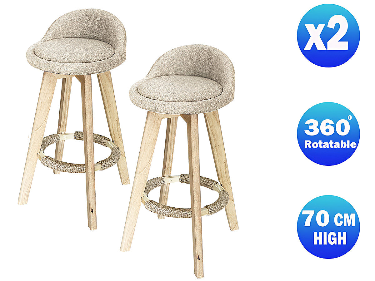 Bar Stools Chair High Feet European Modern Bar Stools Chairs Cream color