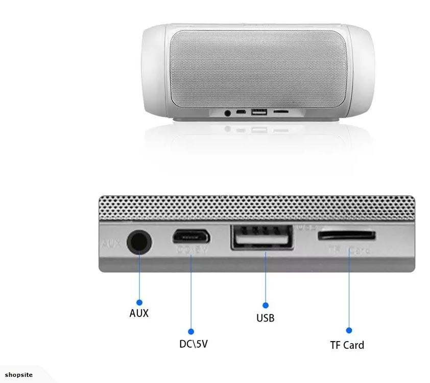 Wireless Bluetooth Speaker - Red