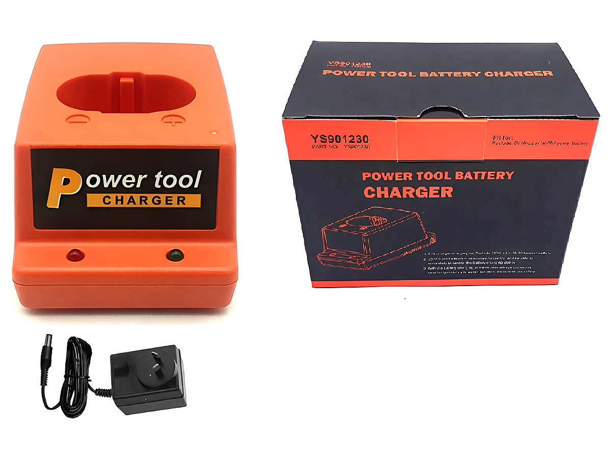 Paslode Battery Charger with 2 Paslode Battery 3AH Replacement