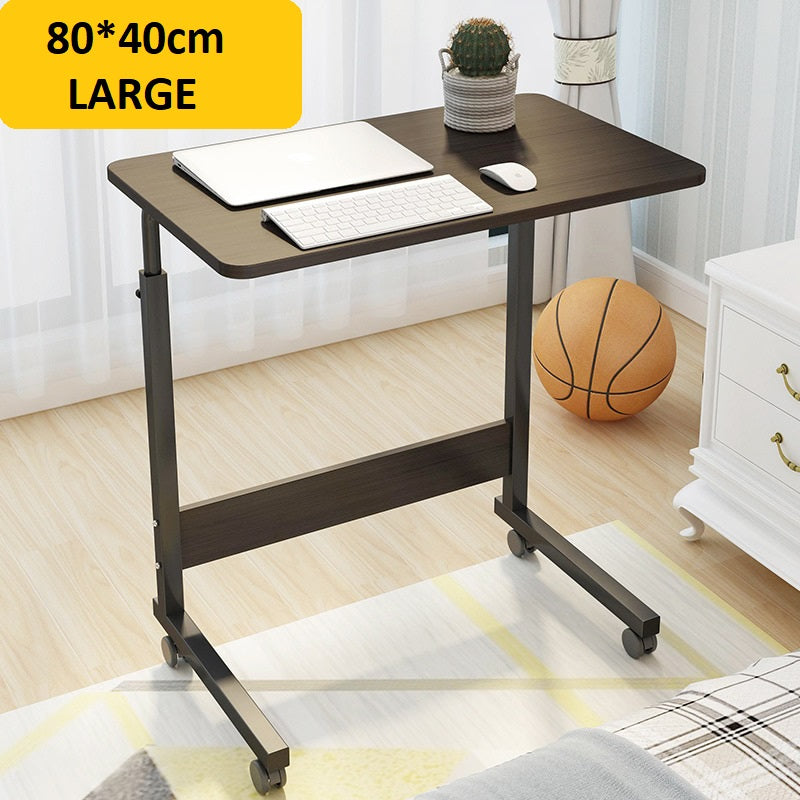 Adjustable Laptop Table Desk Stand with Wheels