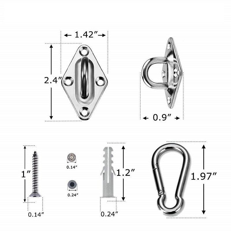 Sun Shade Sail Hardware