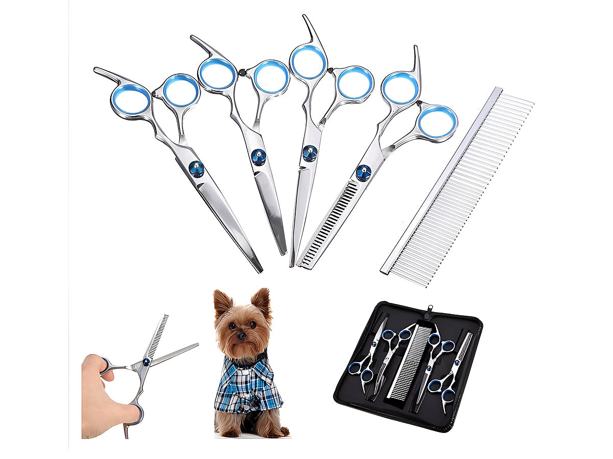 Dog Grooming Scissors 5 in 1