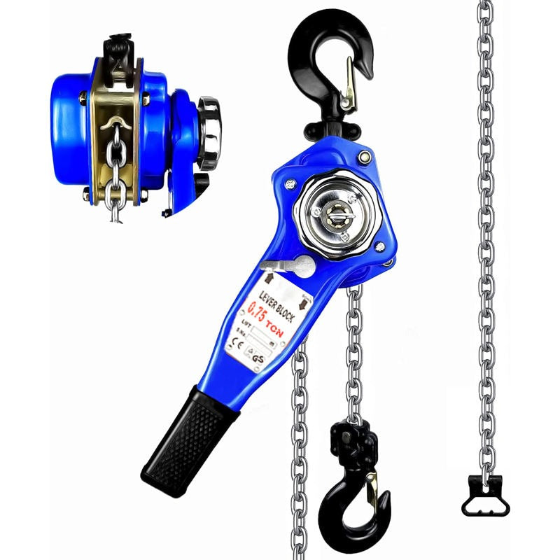Chain Hoist Lever Block Chain Hoist 0.75 Ton 1.5m Lifter