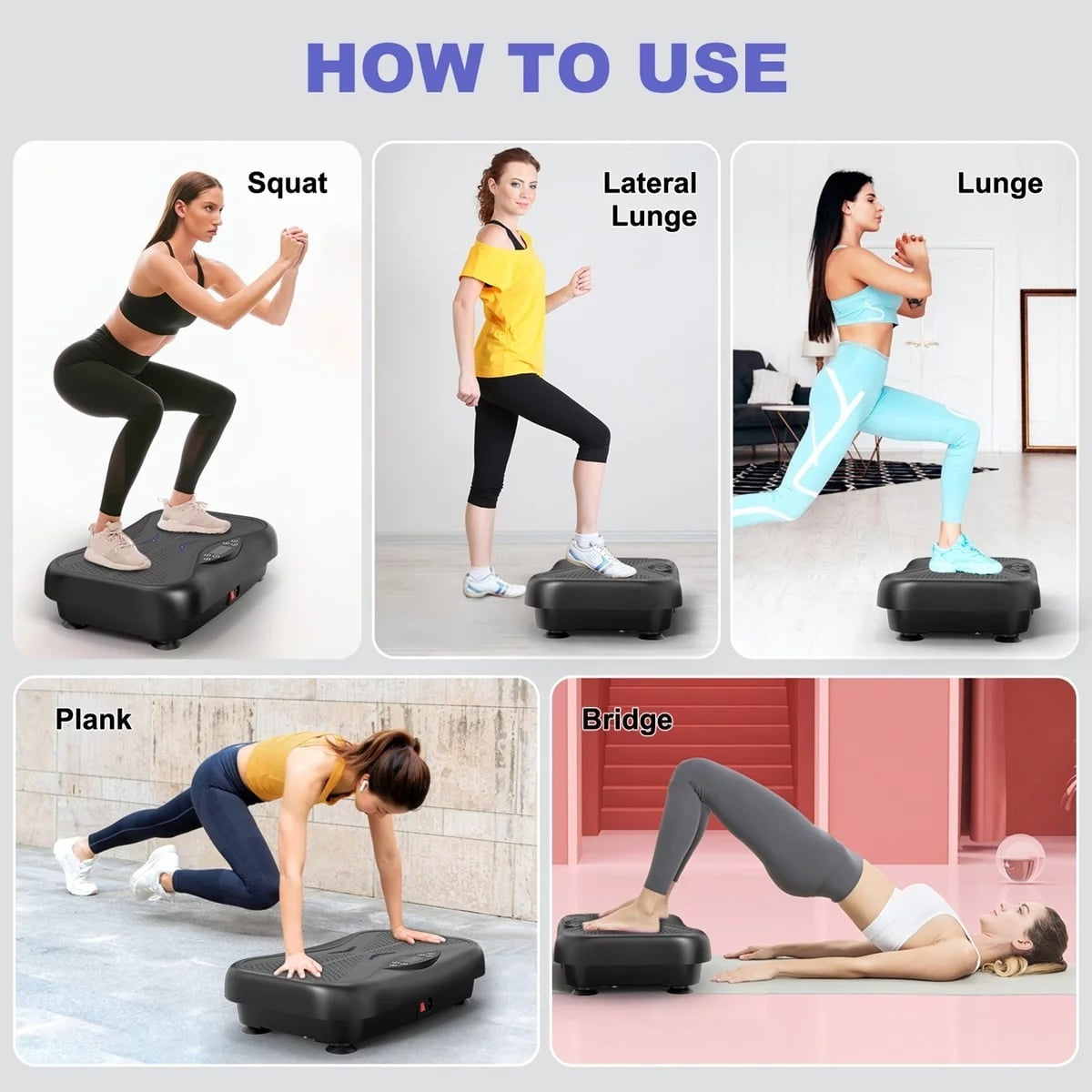 Vibration Plate Lymphatic Drainage Machine for Weight Loss