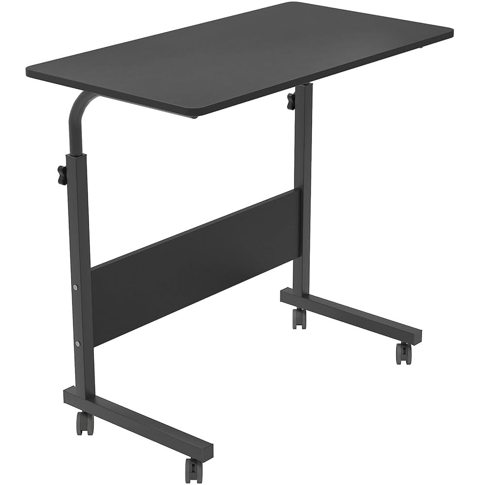 Adjustable Laptop Table Desk Stand with Wheels