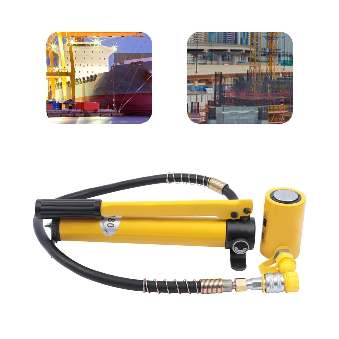 Hydraulic Ram Jack With Pump
