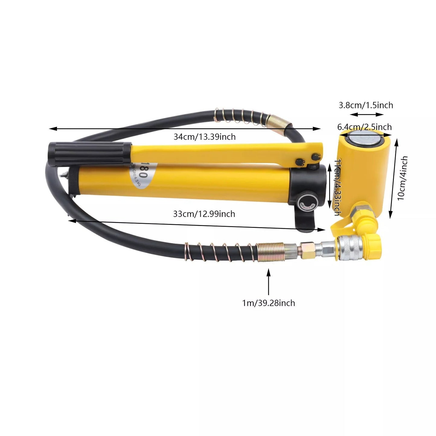 Hydraulic Ram Jack With Pump