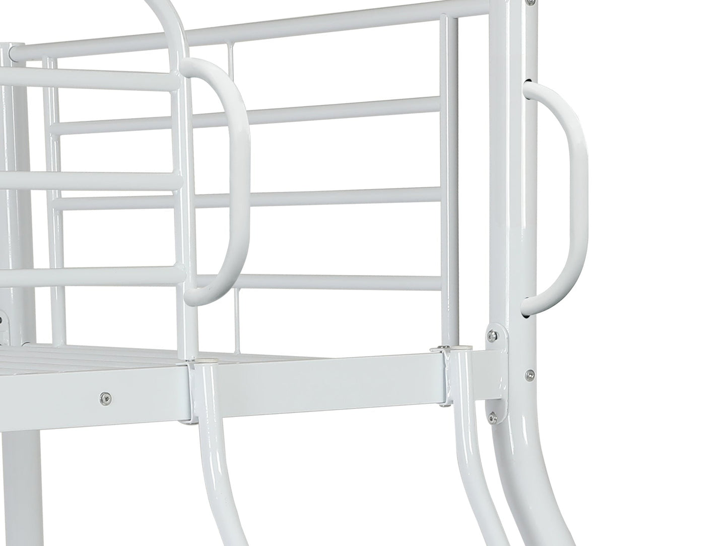 Bunk Bed- Metal Triple White