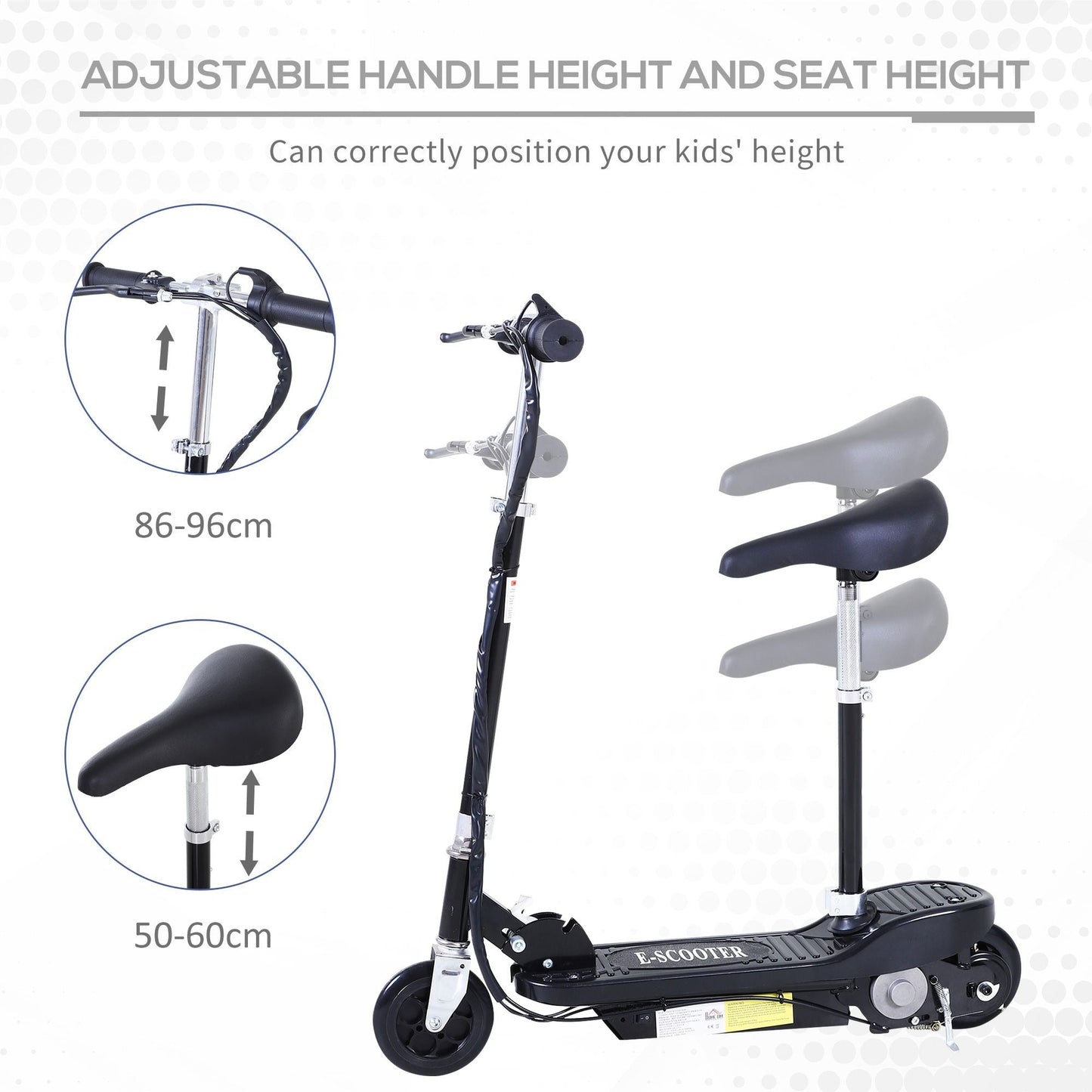 Scooter Black With Chair