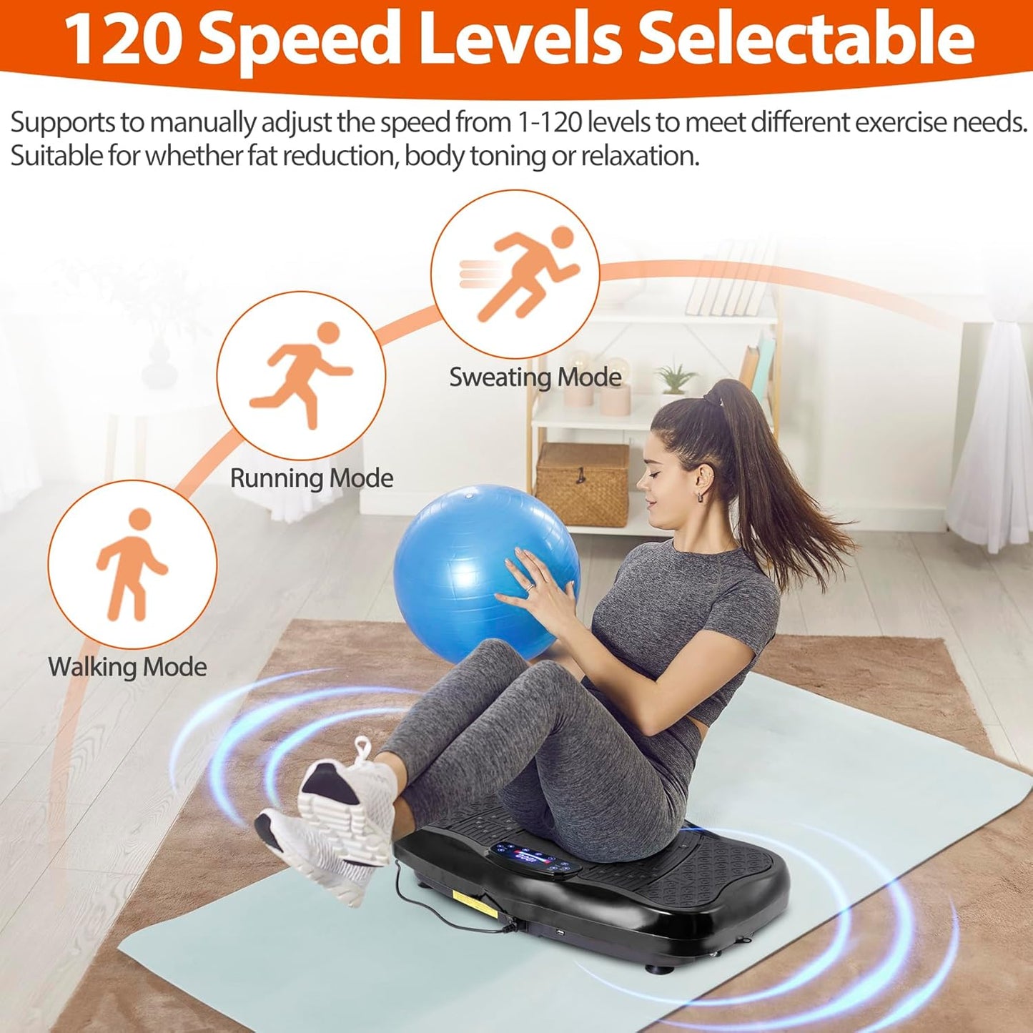 Vibration Plate Lymphatic Drainage Machine for Weight Loss