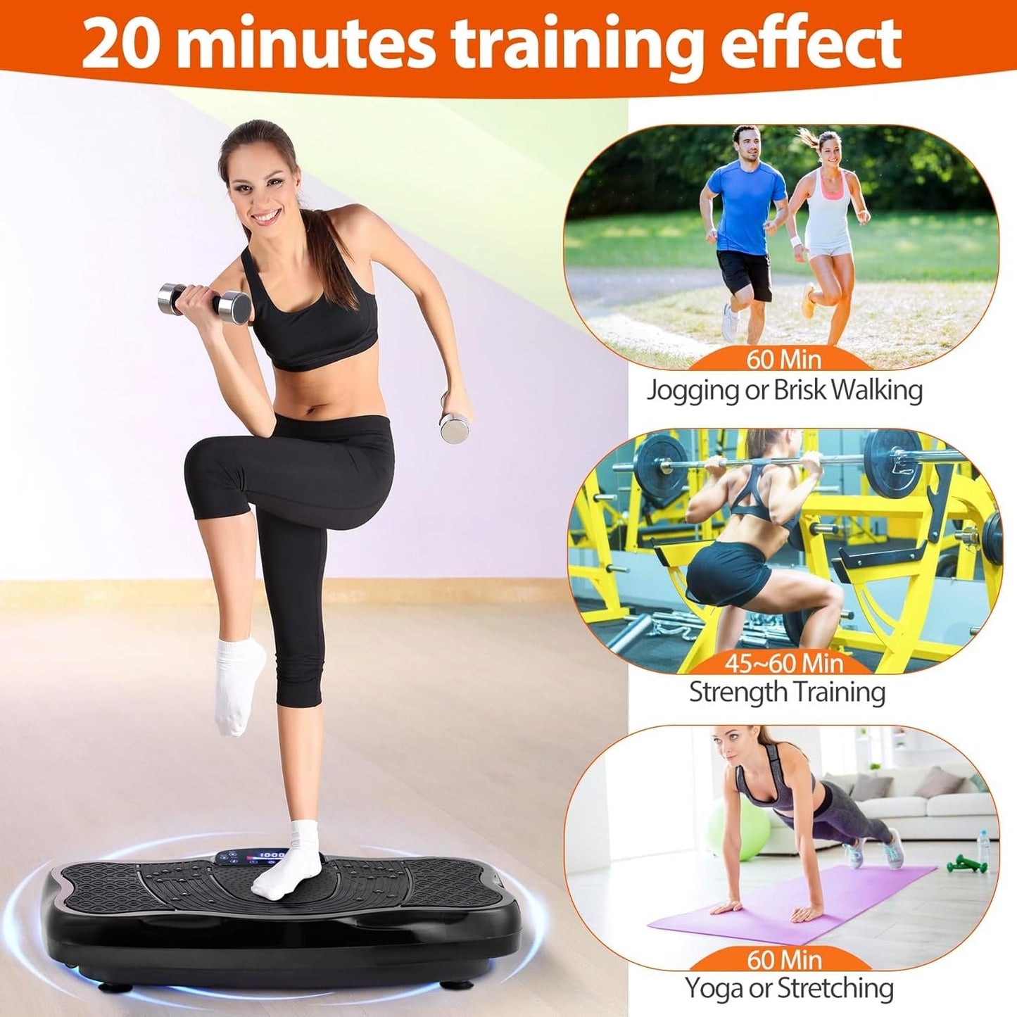 Vibration Plate Lymphatic Drainage Machine for Weight Loss