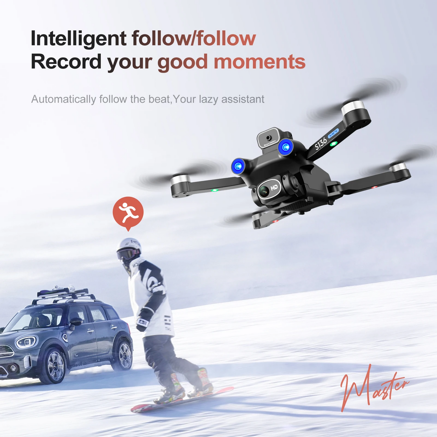 Drone with Camera Follow Me GPS Drone