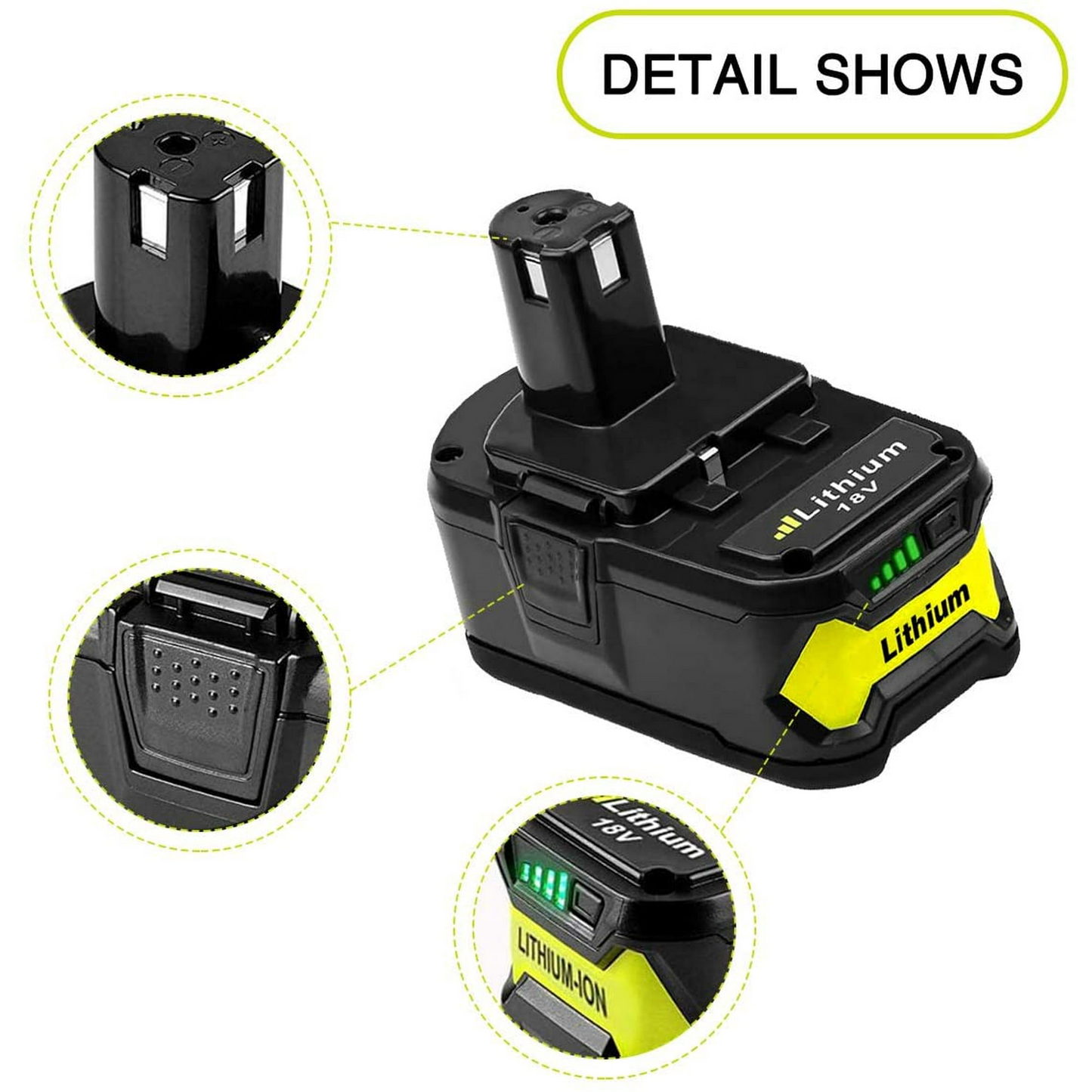 Cordless Paint Spray Gun for Ryobi Battery
