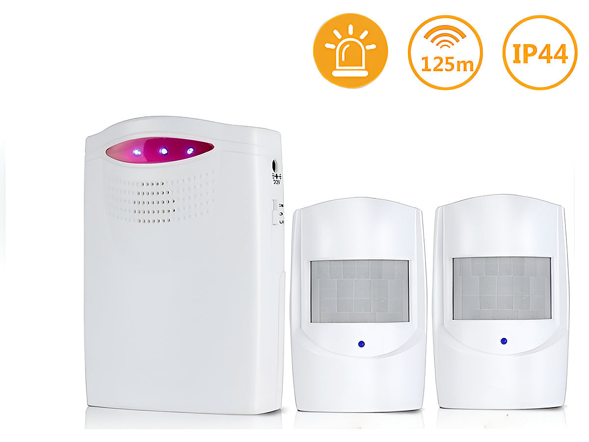 Wireless Driveway Alarm 2 Sensors