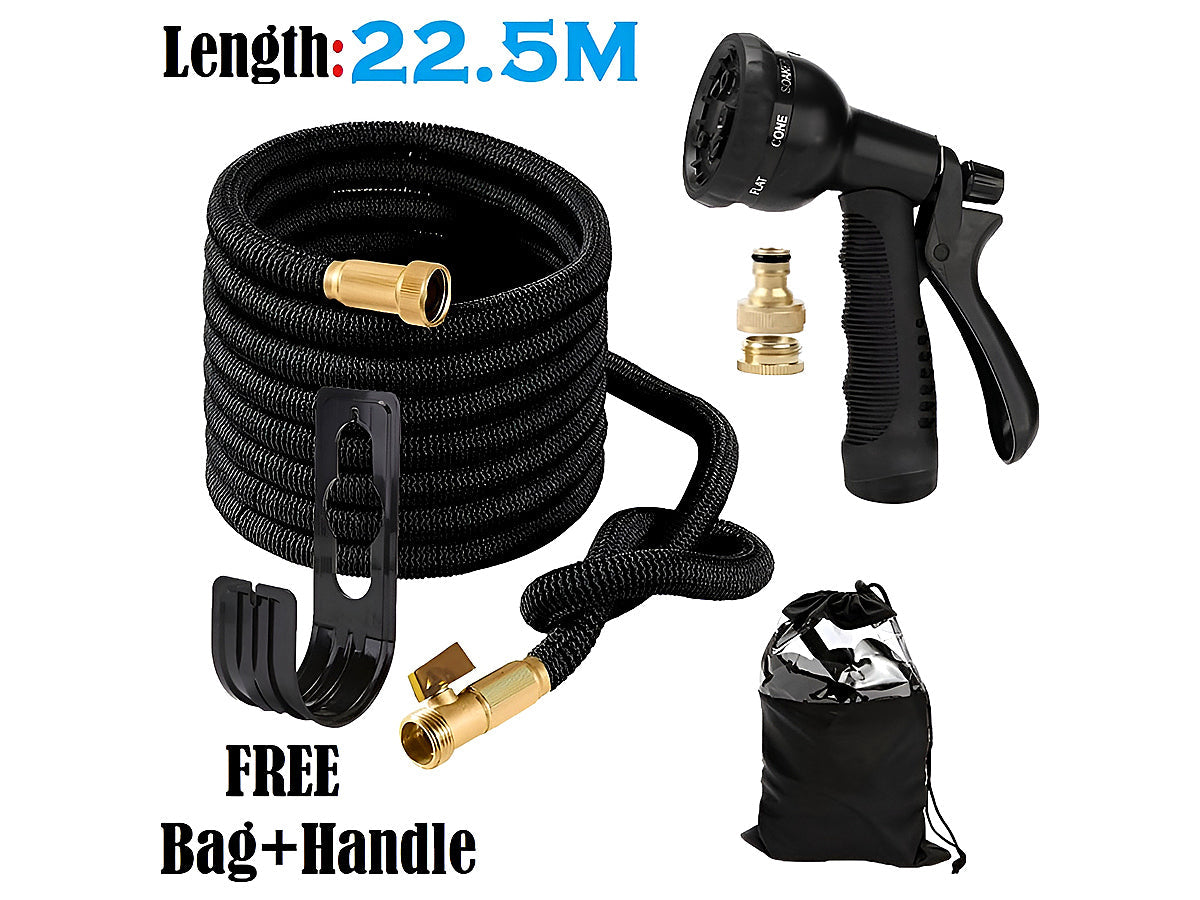 Flexible Garden Hose Spray Nozzle 75ft