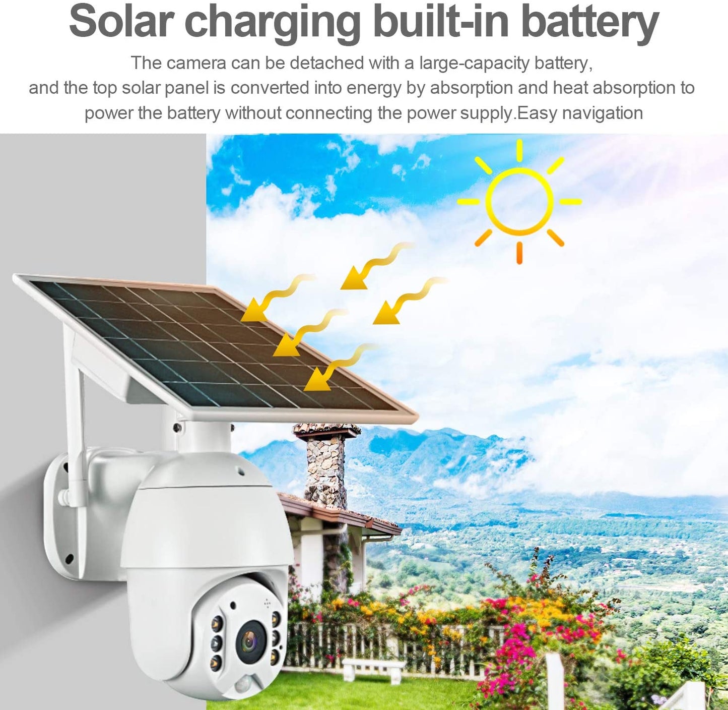 Solar Wifi Security Camera