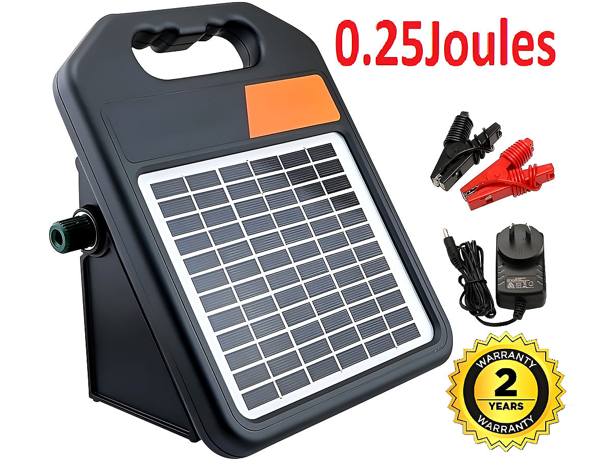 Solar Fence Energiser 5km with Charger
