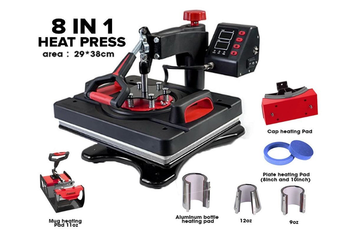 Digital Heat Press Machine 29X38CM