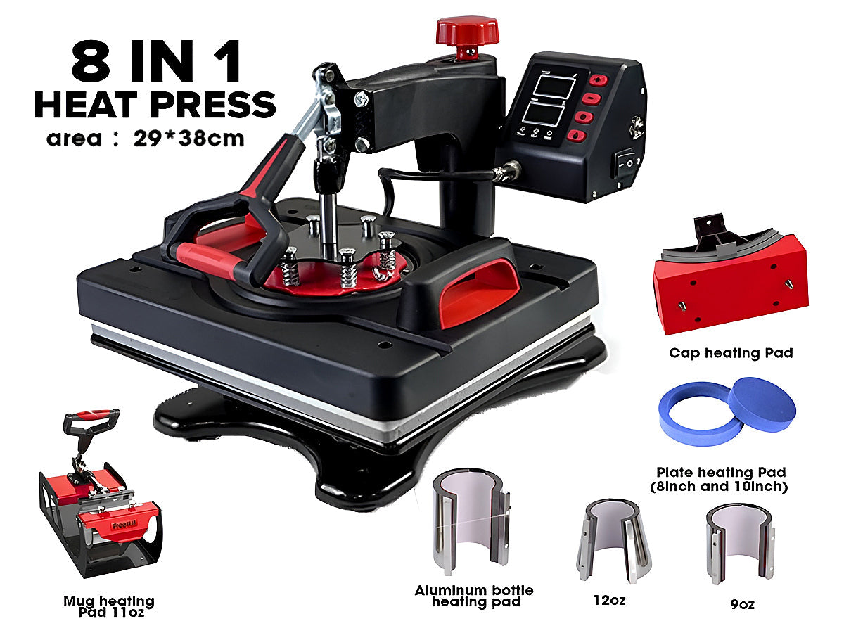 Digital Heat Press Machine 29X38CM