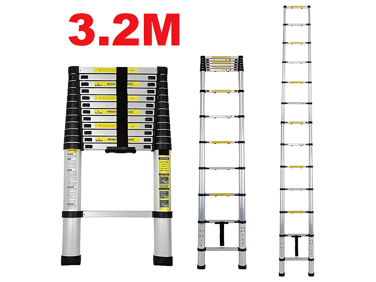Telescopic Ladder 3.2m Extension Ladder