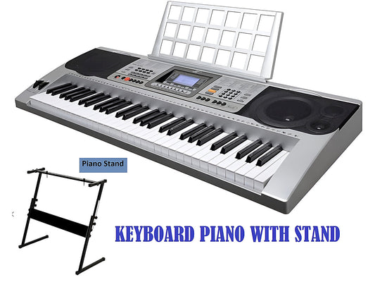 Electronic Keyboard Piano and Piano Stand
