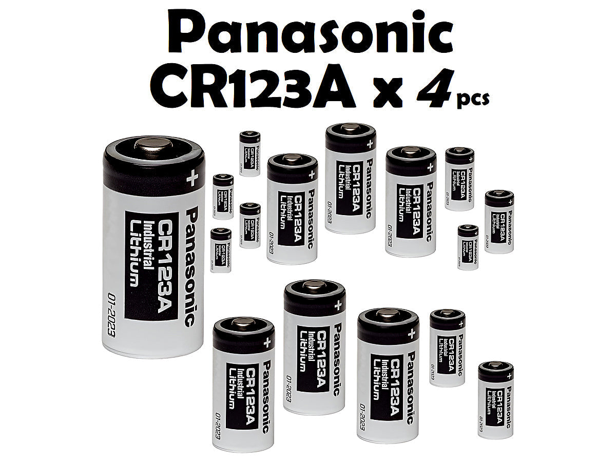 CR123A Panasonic batteries / CR123_20PSC