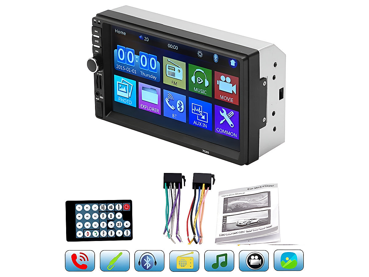 Car Stereo Bluetooth MP5 Player