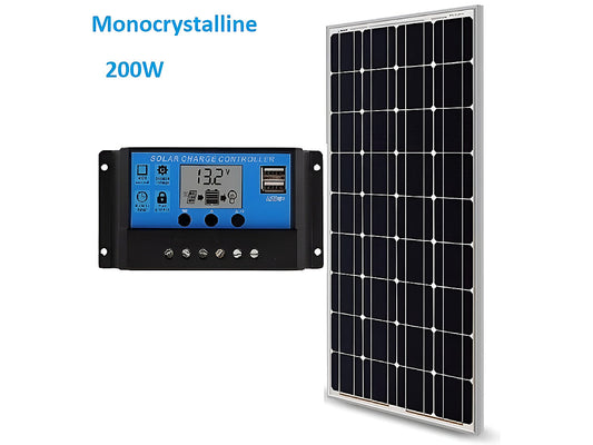 200W Solar Panel with Solar Controller