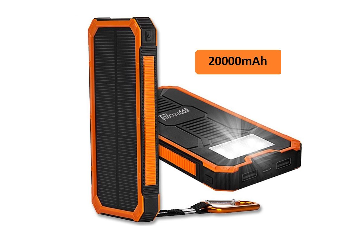 Solar Power Bank 20000mah