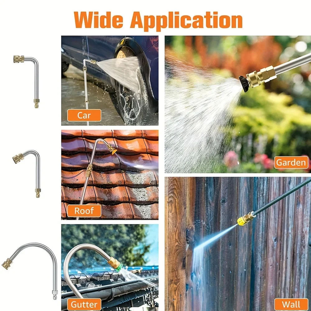 High Pressure Washer Wand Extension Set