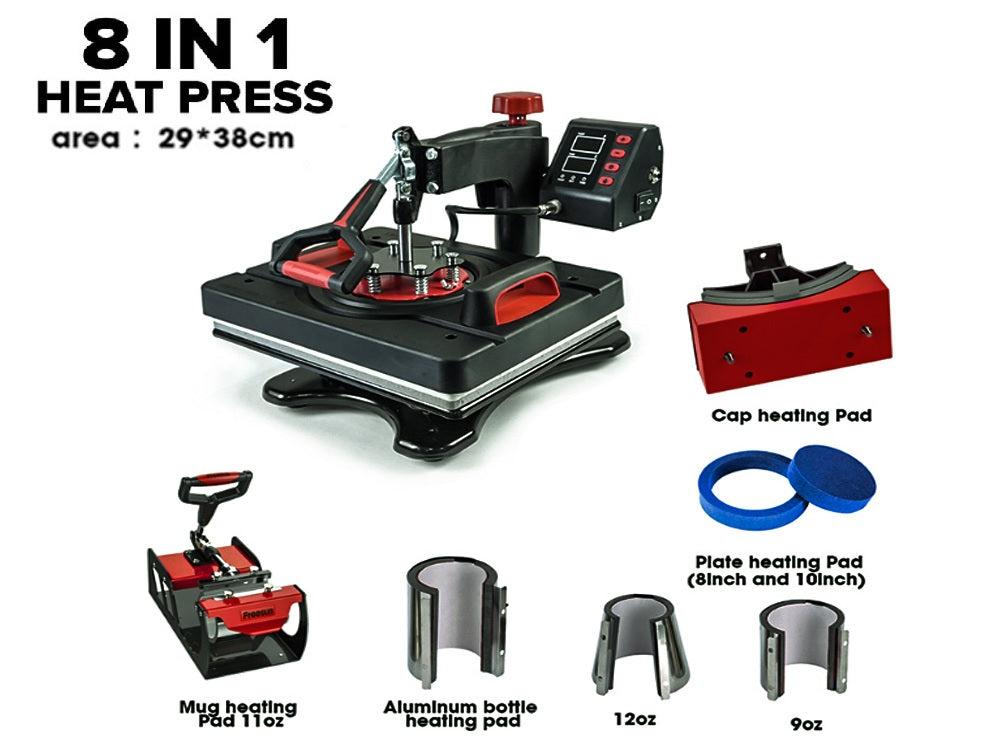 Digital Heat Press Machine 29X38CM