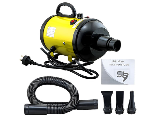 Pet Hair Dryer Grooming Blower 2600W