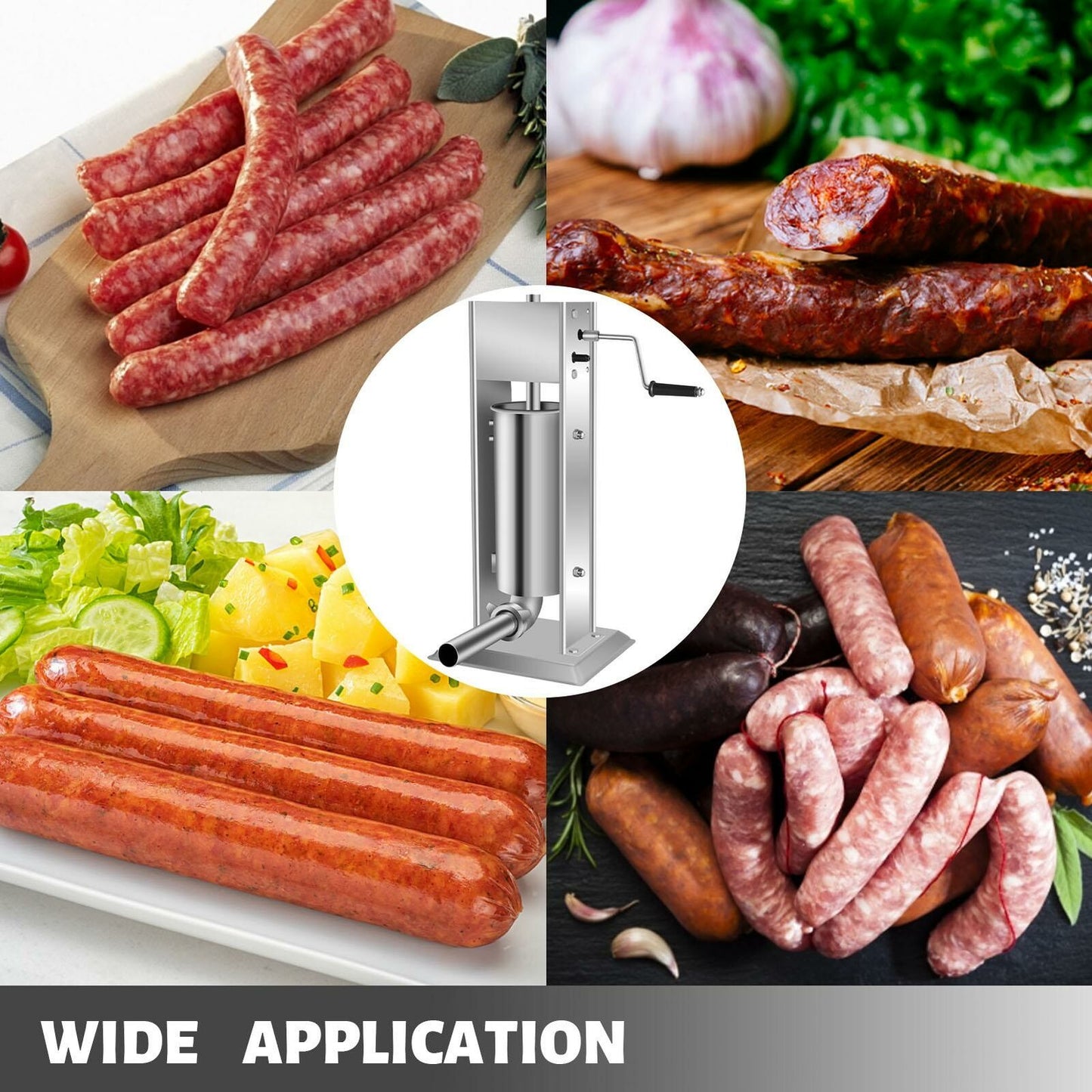 Sausage Maker Sausage Filler Stuffer Vertical