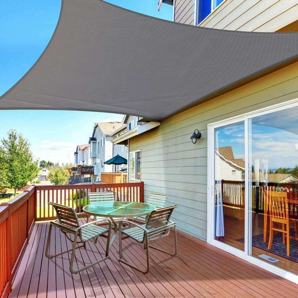 Sun Shade Sail 4m*6m with hardware kit