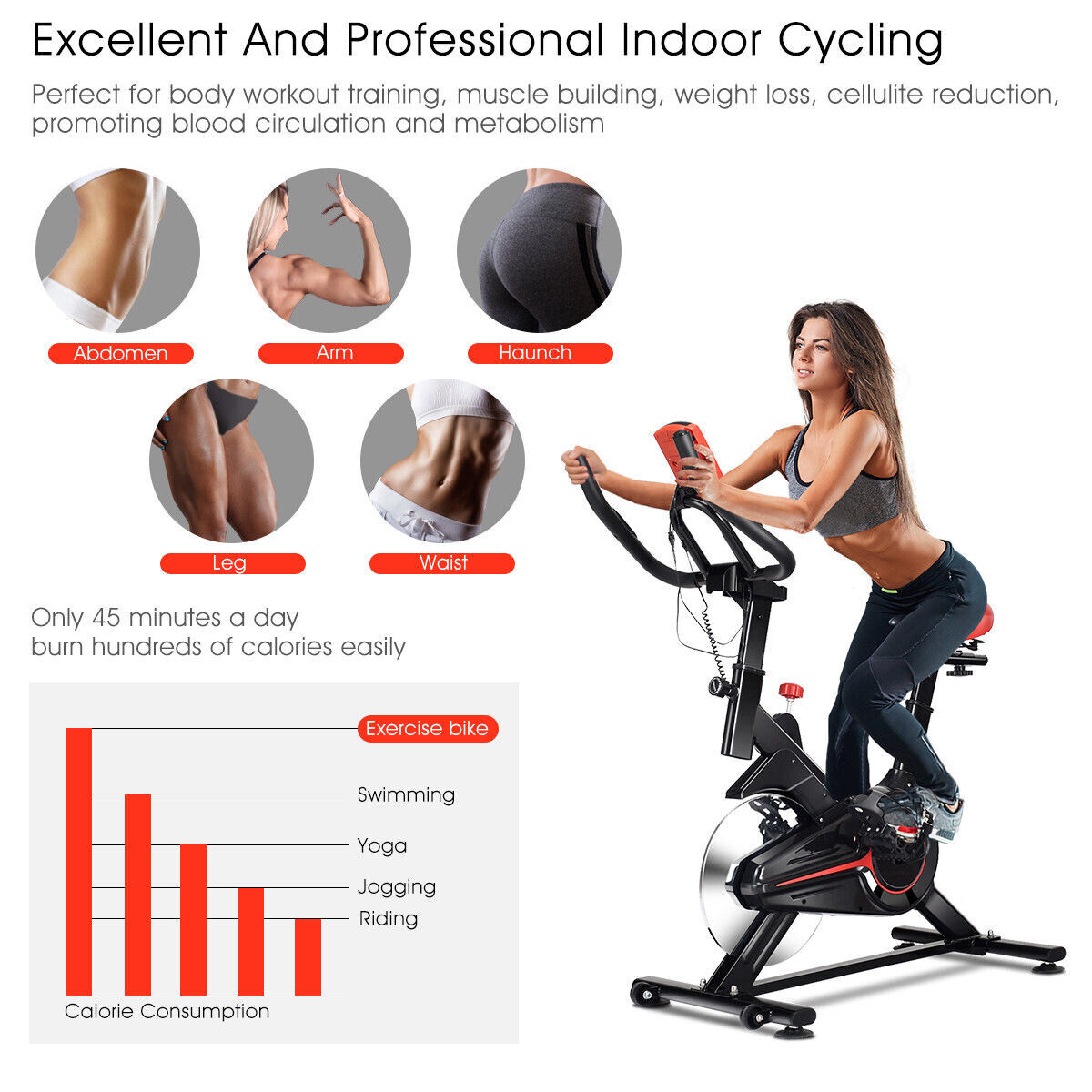 Exercises Bike for Home & Gym Spin Bike Bicycle