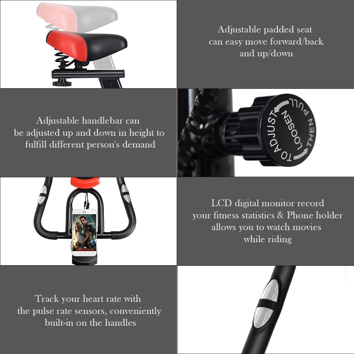 Exercises Bike for Home & Gym Spin Bike Bicycle