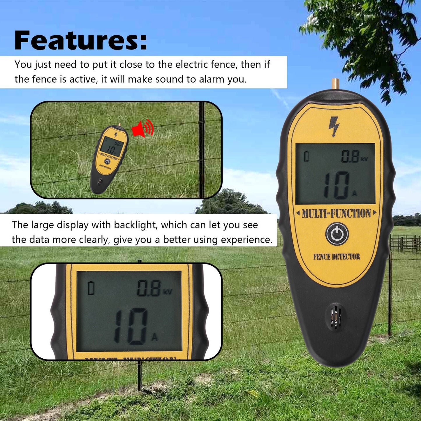Electric Fence Tester