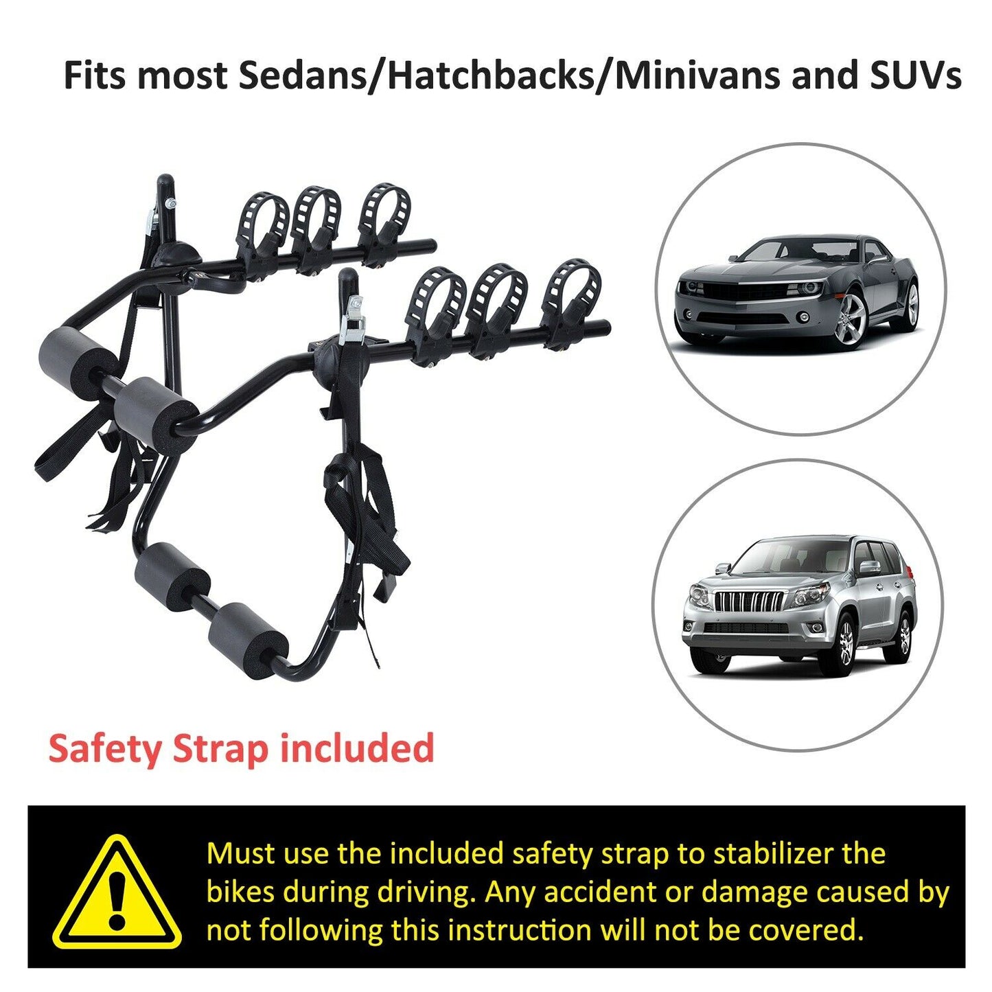 Bike Rack Carrier Bicycle Support