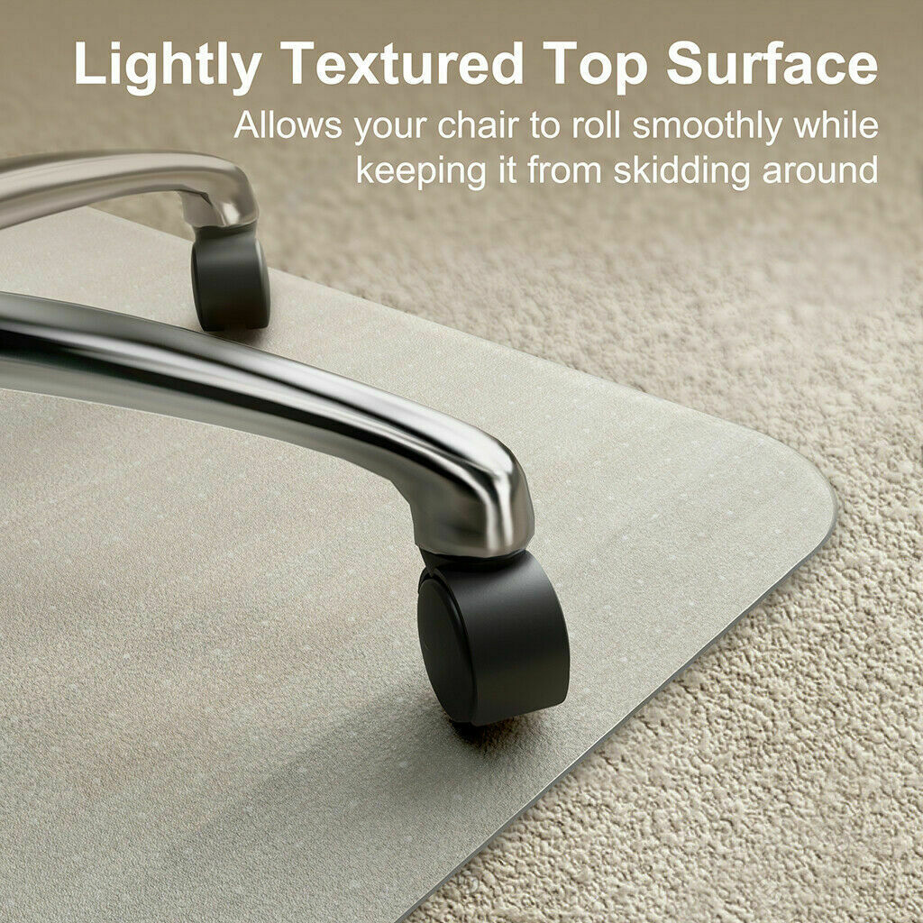 Office Chair Mat for Carpet Anti-Slip Rolling Chair Mat for Hardwood Floor