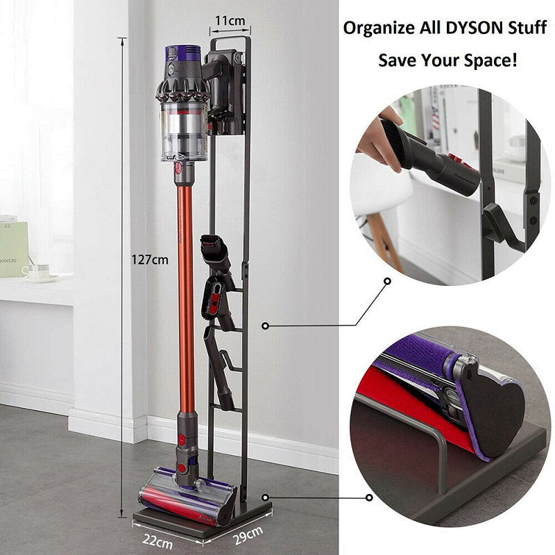 Freestanding Vacuum Stand For Dyson V6 7 8 V10 Compatible